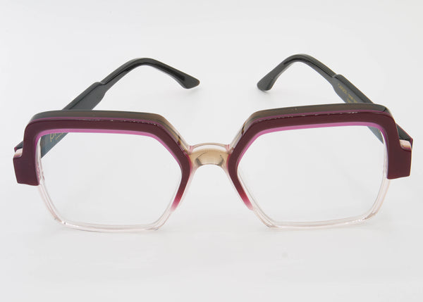 PIERRE Eyewear "Cargese" Pearl Pink Oversized Frames